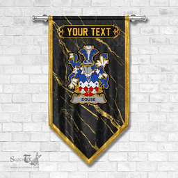 ScotsTee Shop Irish Douse or Dowse Coat of Arms Irish Family Crest Irish Gonfalon
