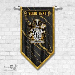 ScotsTee Shop Irish Carson Coat of Arms Irish Family Crest Irish Gonfalon