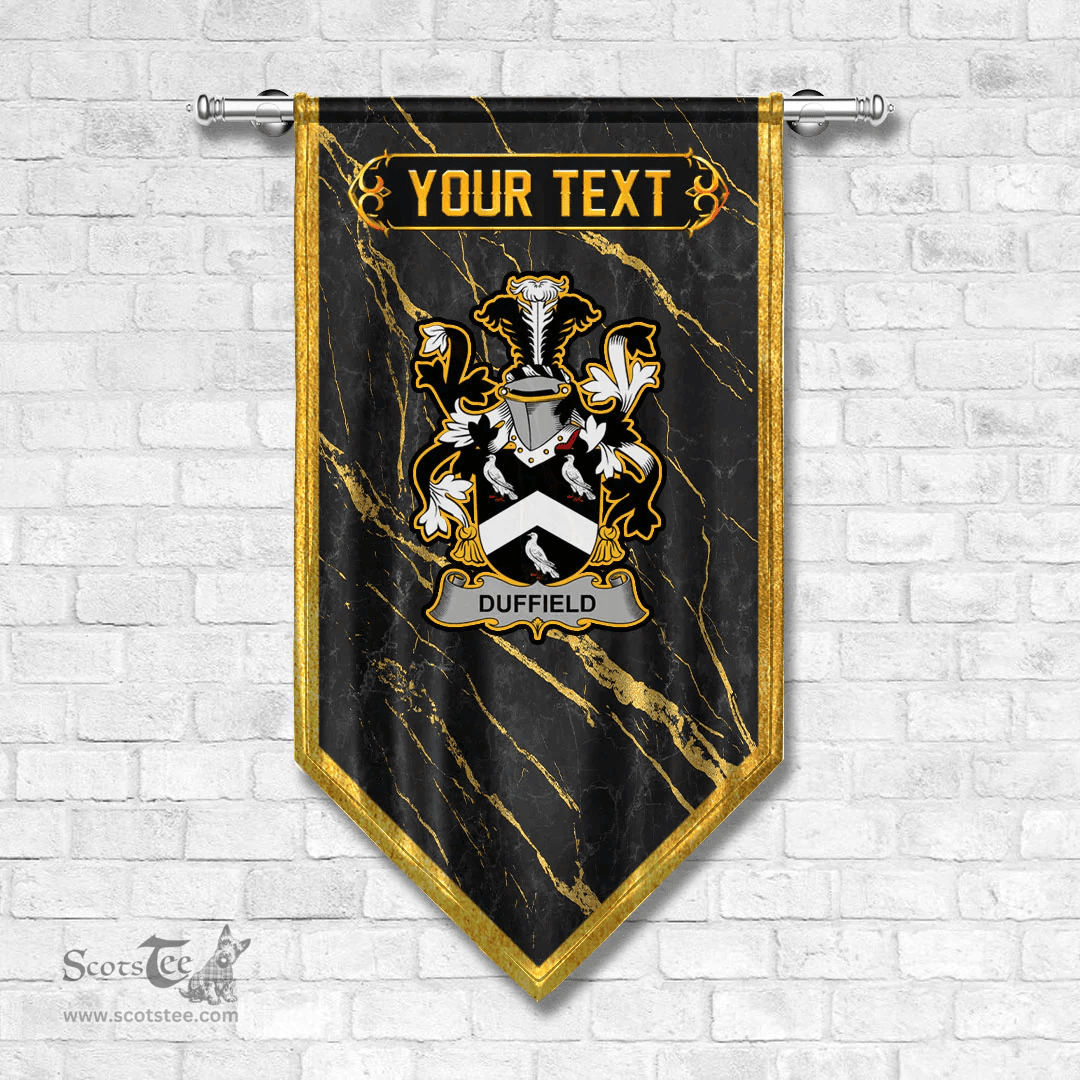 ScotsTee Shop Irish Duffield Coat of Arms Irish Family Crest Irish Gonfalon