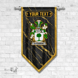 ScotsTee Shop Irish Connor or O Connor Don Coat of Arms Irish Family Crest Irish Gonfalon