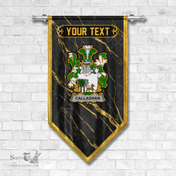 ScotsTee Shop Irish Callaghan or O Callaghan Coat of Arms Irish Family Crest Irish Gonfalon