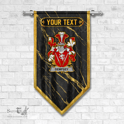 ScotsTee Shop Irish Dempsey or O Dempsey Coat of Arms Irish Family Crest Irish Gonfalon