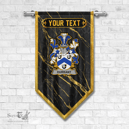 ScotsTee Shop Irish Durrant Coat of Arms Irish Family Crest Irish Gonfalon