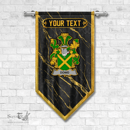 ScotsTee Shop Irish Dowd or O Dowd Coat of Arms Irish Family Crest Irish Gonfalon