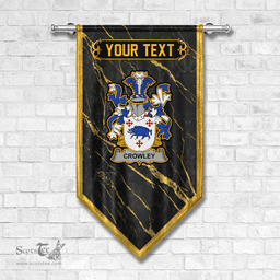 ScotsTee Shop Irish Crowley or O Crouley Coat of Arms Irish Family Crest Irish Gonfalon