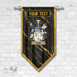 ScotsTee Shop Irish Dea or O Dea Coat of Arms Irish Family Crest Irish Gonfalon