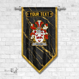 ScotsTee Shop Irish Dillon Coat of Arms Irish Family Crest Irish Gonfalon