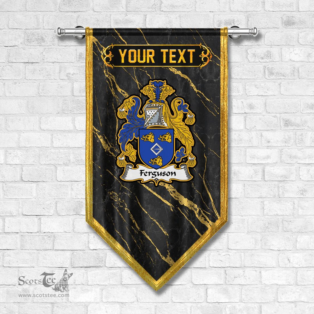 ScotsTee Shop Irish Ferguson Coat of Arms Irish Family Crest Irish Gonfalon