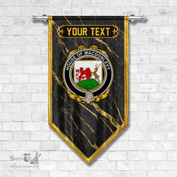 ScotsTee Shop Irish House of MACDONLEVY Coat of Arms Irish Family Crest Irish Gonfalon