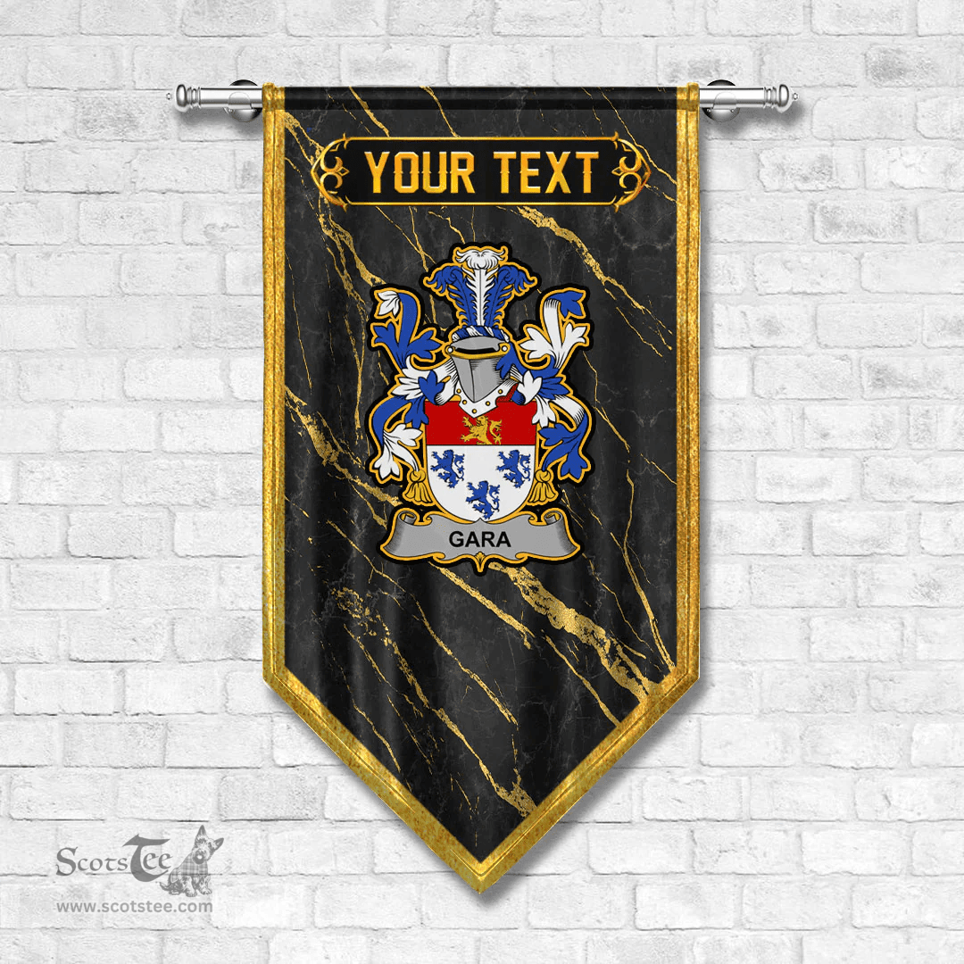 ScotsTee Shop Irish Gara or O Gara Coat of Arms Irish Family Crest Irish Gonfalon
