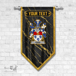ScotsTee Shop Irish Gara or O Gara Coat of Arms Irish Family Crest Irish Gonfalon