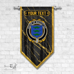 ScotsTee Shop Irish House of MACCOTTER Coat of Arms Irish Family Crest Irish Gonfalon