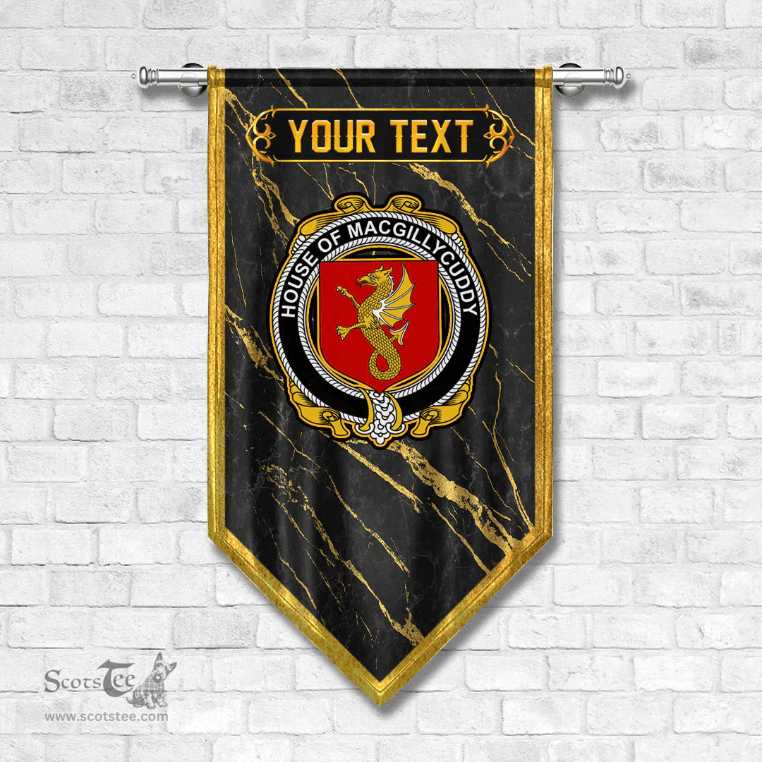 ScotsTee Shop Irish House of MACGILLYCUDDY Coat of Arms Irish Family Crest Irish Gonfalon
