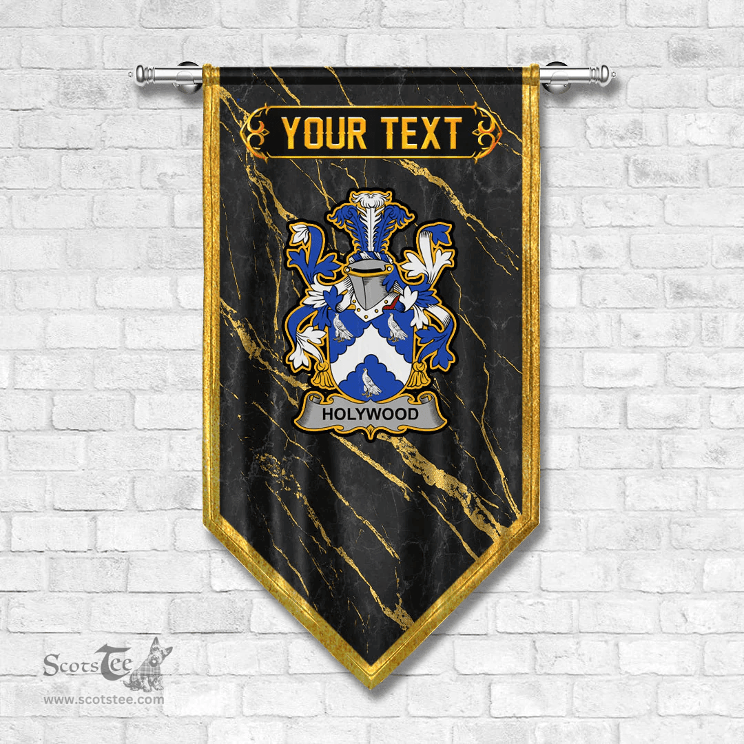 ScotsTee Shop Irish Holywood Coat of Arms Irish Family Crest Irish Gonfalon