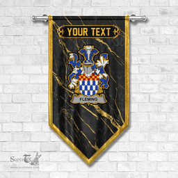 ScotsTee Shop Irish Fleming Coat of Arms Irish Family Crest Irish Gonfalon
