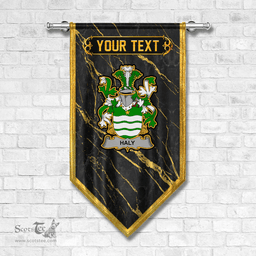 ScotsTee Shop Irish Haly Coat of Arms Irish Family Crest Irish Gonfalon