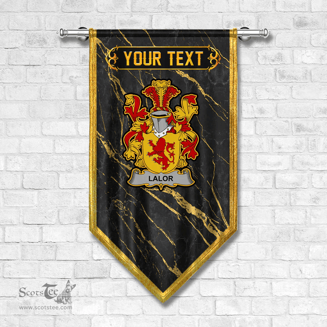 ScotsTee Shop Irish Lalor or O Lawlor Coat of Arms Irish Family Crest Irish Gonfalon