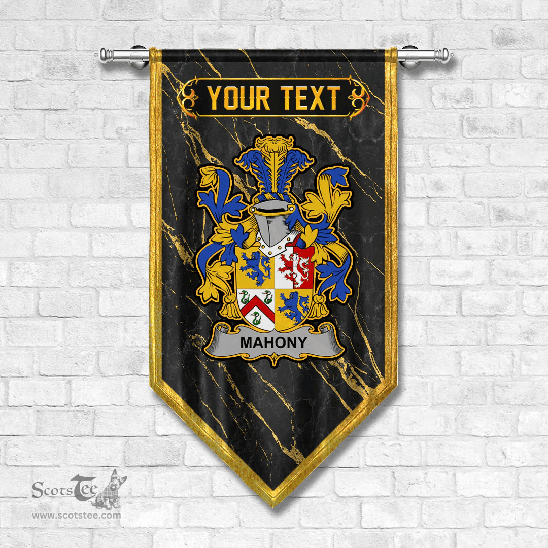 ScotsTee Shop Irish Mahony or O Mahoney Coat of Arms Irish Family Crest Irish Gonfalon