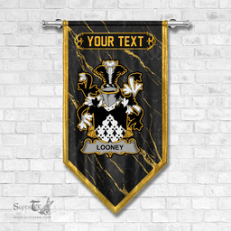 ScotsTee Shop Irish Looney or O Lunney Coat of Arms Irish Family Crest Irish Gonfalon
