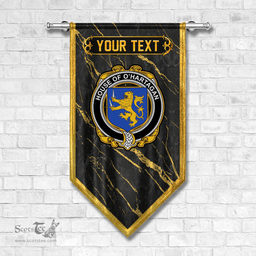 ScotsTee Shop Irish House of O HARTAGAN Coat of Arms Irish Family Crest Irish Gonfalon