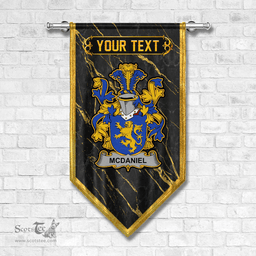 ScotsTee Shop Irish McDaniel or Daniel Coat of Arms Irish Family Crest Irish Gonfalon