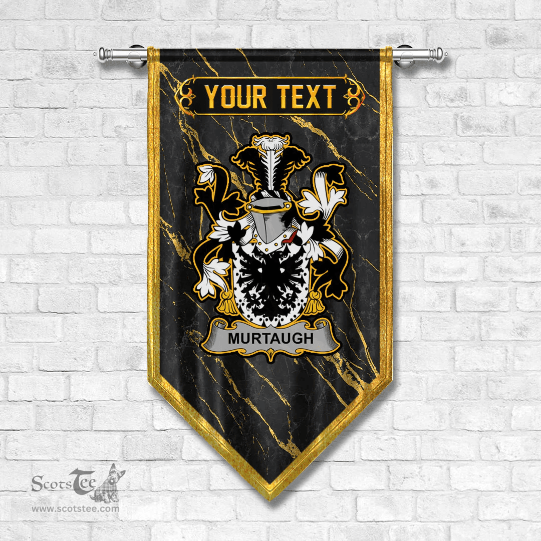 ScotsTee Shop Irish Murtaugh Coat of Arms Irish Family Crest Irish Gonfalon