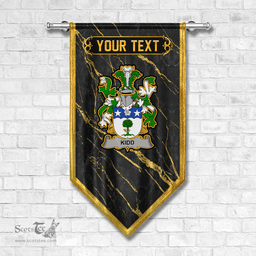 ScotsTee Shop Irish Kidd Coat of Arms Irish Family Crest Irish Gonfalon