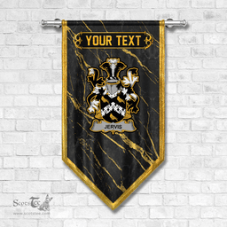 ScotsTee Shop Irish Jervis or Jarvis Coat of Arms Irish Family Crest Irish Gonfalon