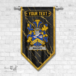 ScotsTee Shop Irish Mackey Coat of Arms Irish Family Crest Irish Gonfalon