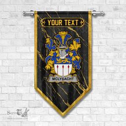 ScotsTee Shop Irish McLysacht or Lysacht Coat of Arms Irish Family Crest Irish Gonfalon