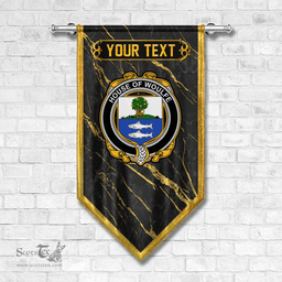 ScotsTee Shop Irish House of WOULFE Coat of Arms Irish Family Crest Irish Gonfalon