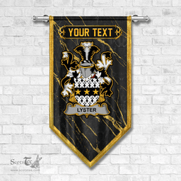 ScotsTee Shop Irish Lyster Coat of Arms Irish Family Crest Irish Gonfalon