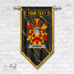 ScotsTee Shop Irish Norman Coat of Arms Irish Family Crest Irish Gonfalon