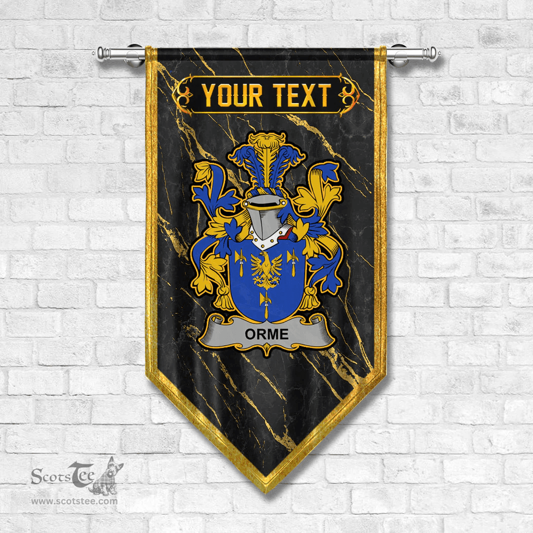ScotsTee Shop Irish Orme Coat of Arms Irish Family Crest Irish Gonfalon