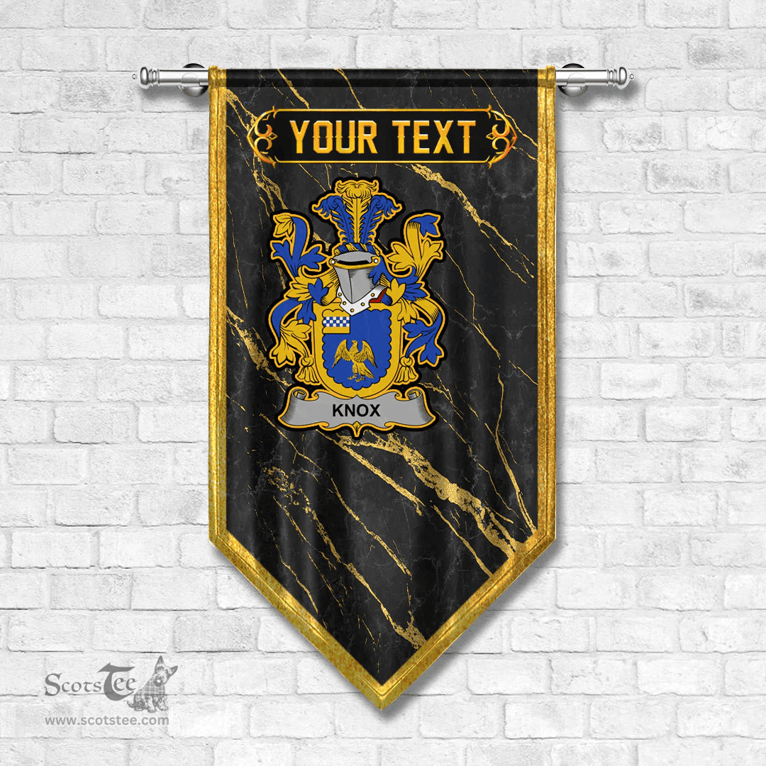 ScotsTee Shop Irish Knox Coat of Arms Irish Family Crest Irish Gonfalon