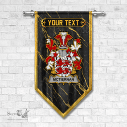 ScotsTee Shop Irish McTiernan or Kiernan Coat of Arms Irish Family Crest Irish Gonfalon