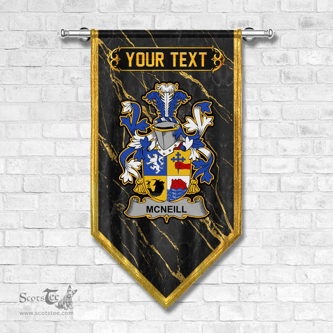 ScotsTee Shop Irish Neill or McNeill Coat of Arms Irish Family Crest Irish Gonfalon