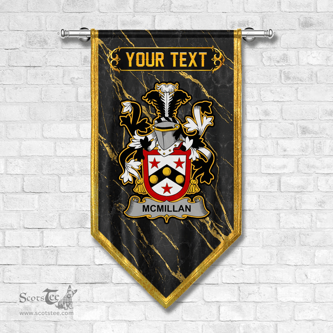 ScotsTee Shop Irish McMillan Coat of Arms Irish Family Crest Irish Gonfalon