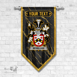 ScotsTee Shop Irish McMillan Coat of Arms Irish Family Crest Irish Gonfalon