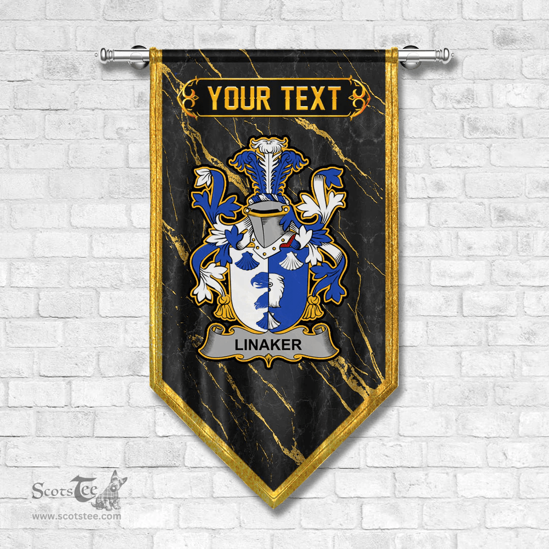 ScotsTee Shop Irish Linaker Coat of Arms Irish Family Crest Irish Gonfalon