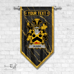ScotsTee Shop Irish Oliver Coat of Arms Irish Family Crest Irish Gonfalon