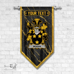ScotsTee Shop Irish Moran or O Moran Coat of Arms Irish Family Crest Irish Gonfalon