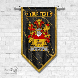 ScotsTee Shop Irish Uniacke Coat of Arms Irish Family Crest Irish Gonfalon