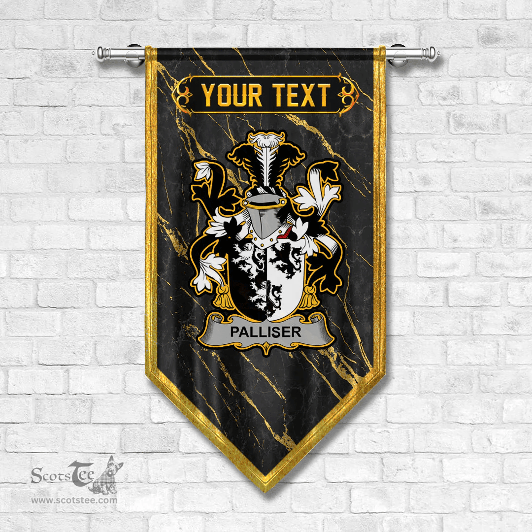 ScotsTee Shop Irish Palliser Coat of Arms Irish Family Crest Irish Gonfalon