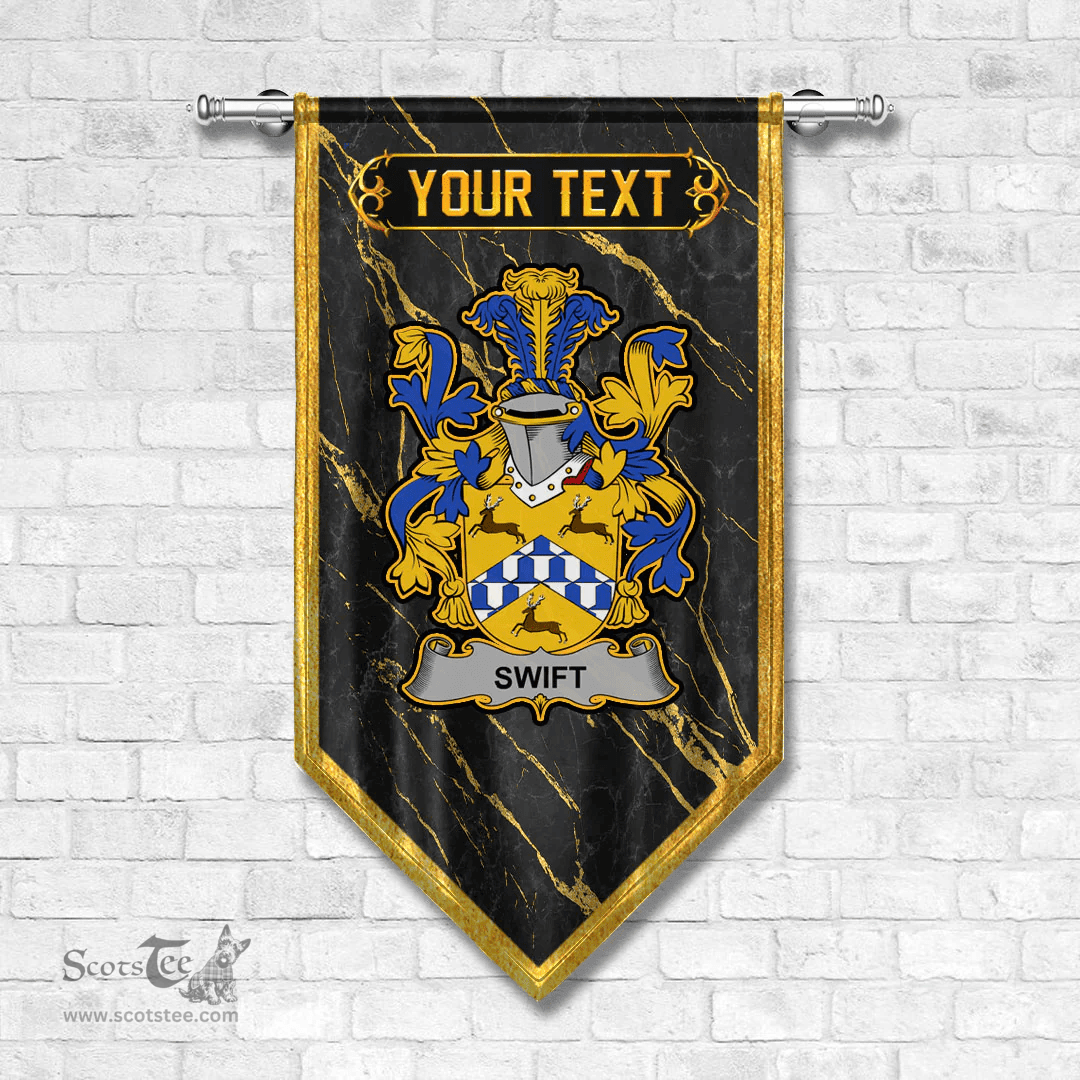 ScotsTee Shop Irish Swift Coat of Arms Irish Family Crest Irish Gonfalon