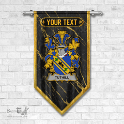 ScotsTee Shop Irish Tuthill Coat of Arms Irish Family Crest Irish Gonfalon