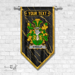 ScotsTee Shop Irish Reilly or O Reilly Coat of Arms Irish Family Crest Irish Gonfalon