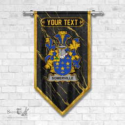 ScotsTee Shop Irish Somerville Coat of Arms Irish Family Crest Irish Gonfalon