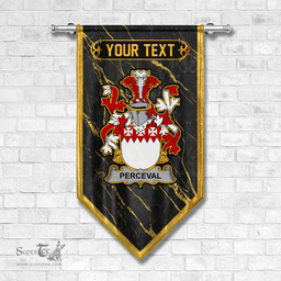 ScotsTee Shop Irish Perceval Coat of Arms Irish Family Crest Irish Gonfalon
