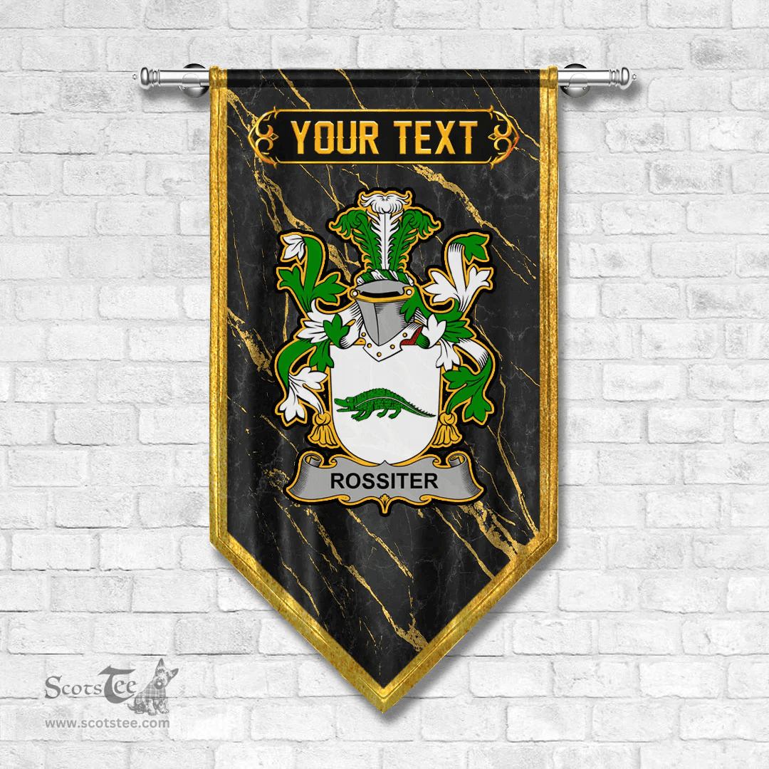 ScotsTee Shop Irish Rossiter Coat of Arms Irish Family Crest Irish Gonfalon